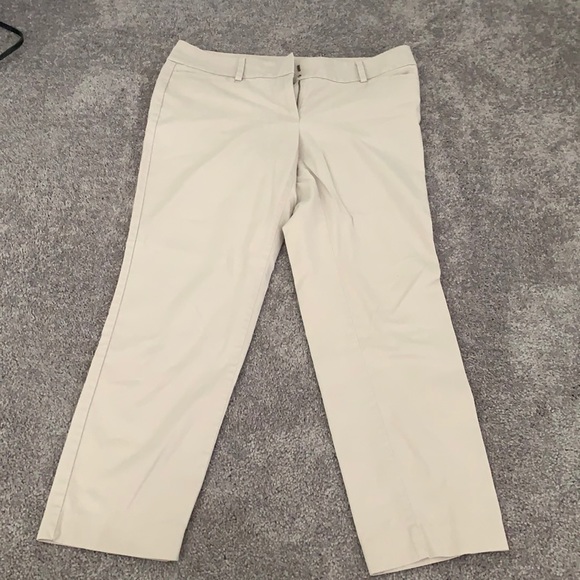 Light Khaki Original Ankle LOFT pants - Picture 1 of 3